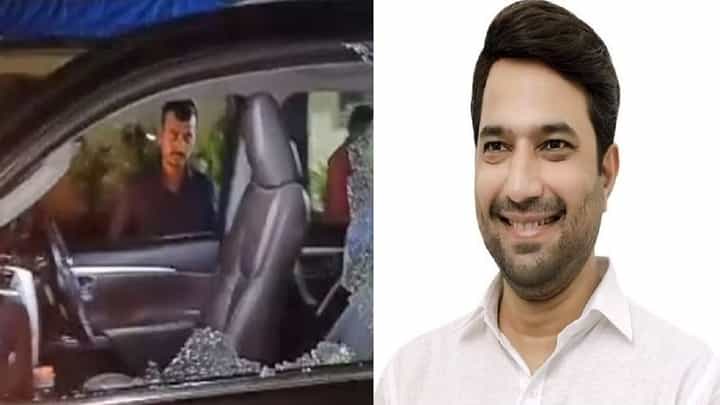 शिंदे गटाच्या अंधेरी विभागप्रमुखानं स्वतः सांगितलं अज्ञाताकडून कसा झाला हल्ला, 'फोडल्या गाडीच्या काचा अन्...' शिंदे गटाच्या अंधेरी विभागप्रमुखानं स्वतः सांगितलं अज्ञाताकडून कसा झाला हल्ला, 'फोडल्या गाडीच्या काचा अन्...'