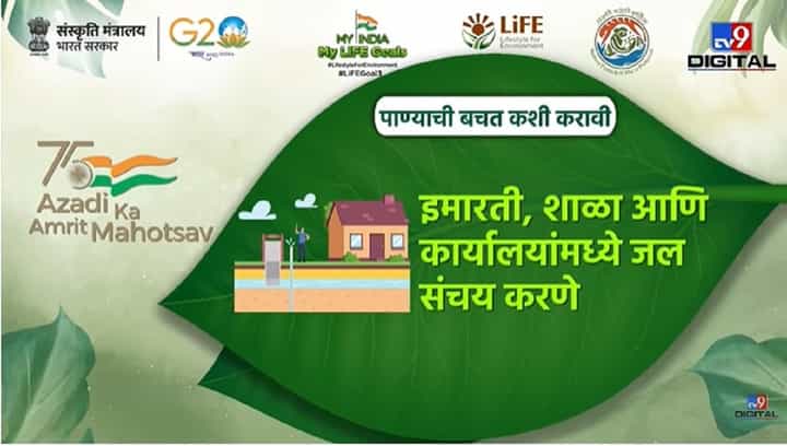 My India My life Goal | पाण्याची बचत बनली काळाची गरज, मागणी झपाट्याने वाढतेय My India My life Goal | पाण्याची बचत बनली काळाची गरज, मागणी झपाट्याने वाढतेय