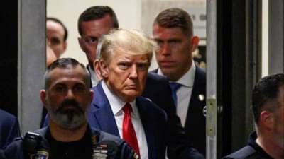 अमेरिकेत मोठा ड्रामा, माजी राष्ट्रपती ट्रम्प यांची रवानगी थेट तुरुंगात; त्यानंतर 20 मिनिटांनी...