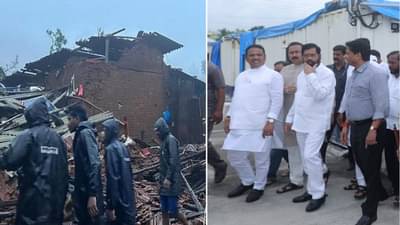 Eknath Shinde Irshalwadi | मुख्यमंत्री एकनाथ शिंदे दुसऱ्यांदा इर्शाळवाडीत, आधी मदतीची घोषणा आणि आता..