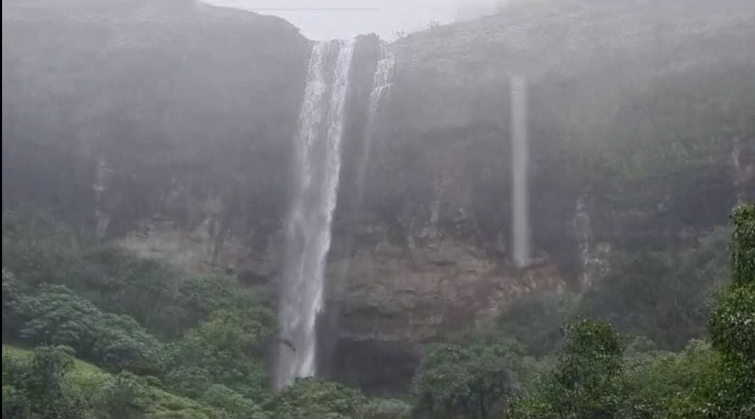 राज्यात यंदा पावसाने चांगलीच ओढ दिली आहे. ऑगस्ट महिन्यात कुठेही मुसळधार पाऊस झालेला नाही. यामुळे वर्षाविहारसाठी जाणाऱ्या पर्यंटकांचा आनंद कमी झाला आहे. परंतु श्रावणात वातावरण सर्वत्र हिरवेगार झाले आहे.