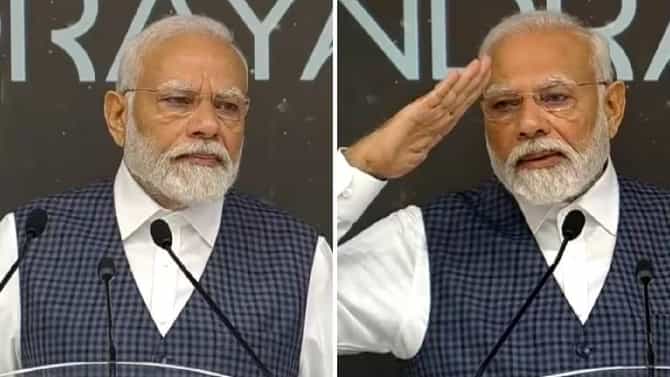 असा क्षण जो भारतीय कधीच विसरू शकणार नाही... तुम्हाला सॅल्यूट करतो... इस्रोच्या शास्त्रज्ञांना भेटताच मोदी भावूक