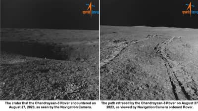 Chandrayaan-3 : चंद्रयान-3 च्या रोव्हरच्या पुढे आली बिकटवाट, मग प्रज्ञानने असा तोडगा काढला