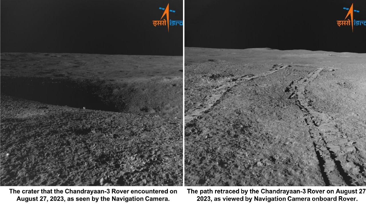 Chandrayaan-3 : चंद्रयान-3 च्या रोव्हरच्या पुढे आली बिकटवाट, मग प्रज्ञानने असा तोडगा काढला