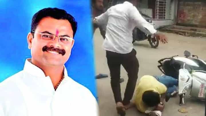 मोठा वाद आणि पत्रकाराला मारहाणीनंतर आमदार किशोर पाटील म्हणतात, ‘माझ्यासाठी आता संदीप महाजन...’ मोठा वाद आणि पत्रकाराला मारहाणीनंतर आमदार किशोर पाटील म्हणतात, ‘माझ्यासाठी आता संदीप महाजन...’