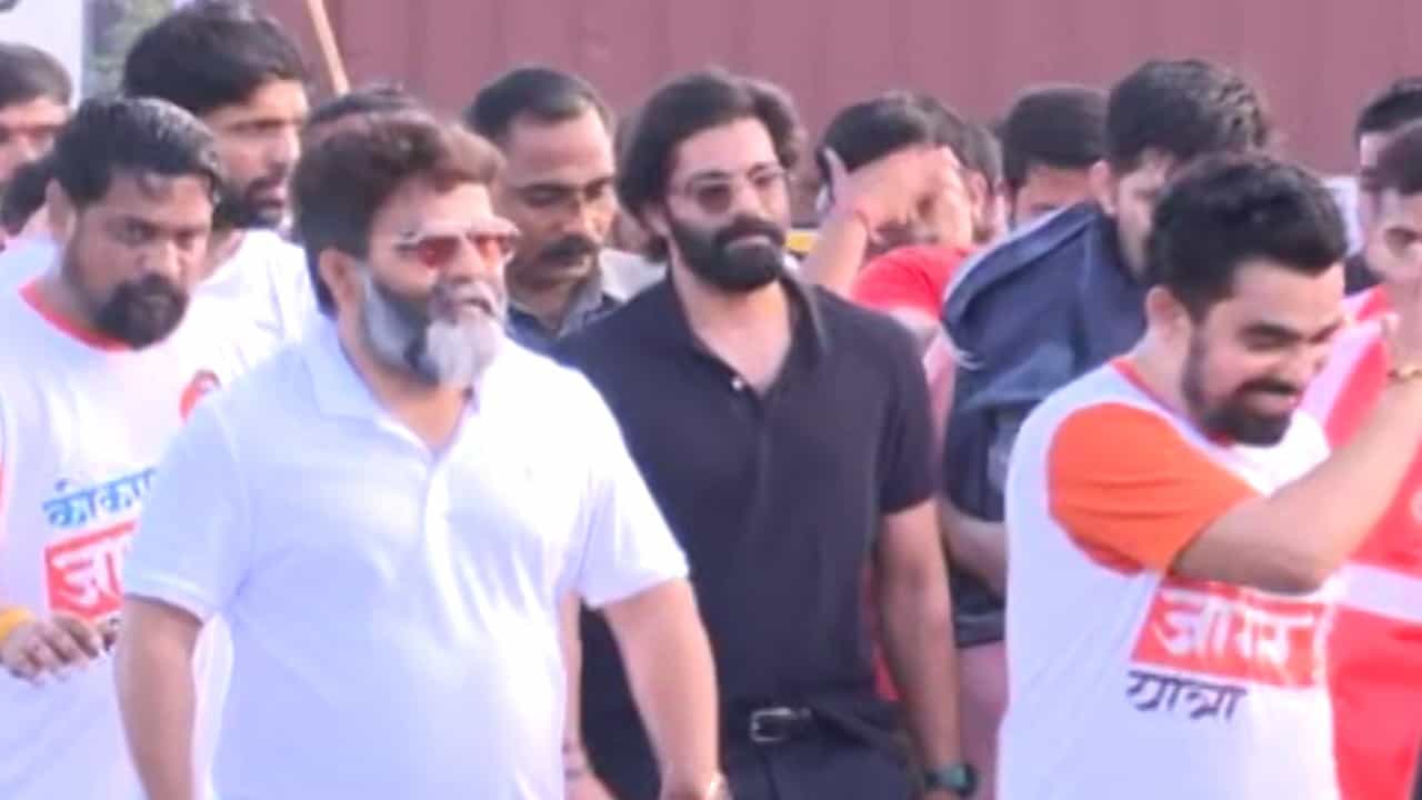 अमित ठाकरे यांच्या नेतृत्वात मुंबई-गोवा महामार्गासाठी मनसेची जागर पदयात्रा अमित ठाकरे यांच्या नेतृत्वात मुंबई-गोवा महामार्गासाठी मनसेची जागर पदयात्रा