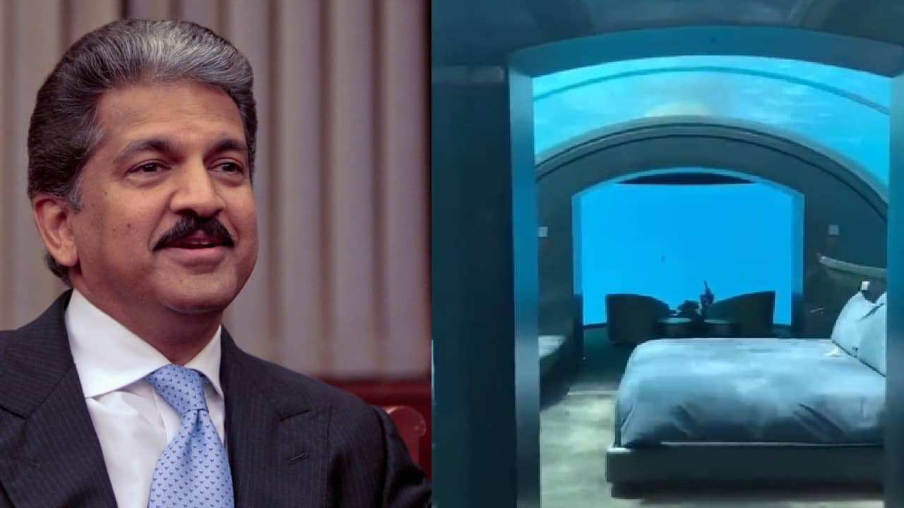 Viral Video : हे अंडर वॉटर हॉटेल तुम्ही पाहीलंय काय ? आनंद महिंद्र म्हणाले मला त्यात डुलकीही लागणार नाही