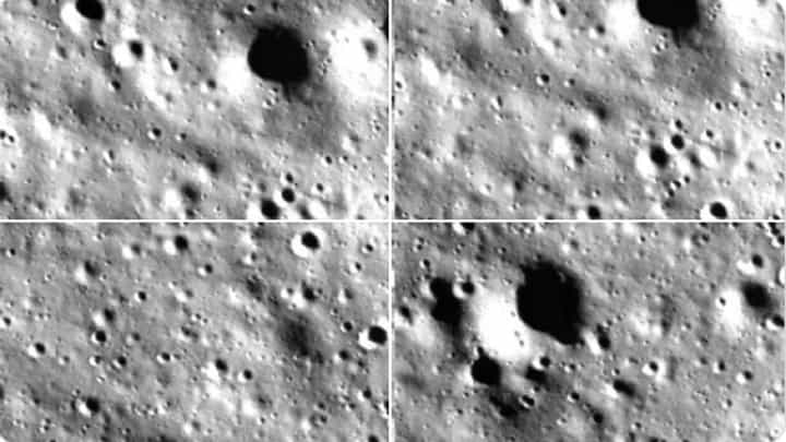 Chandrayaan-3 चा लँडर आणि इस्त्रोचा संपर्क, चंद्राच्या पृष्ठभागाचे इस्त्रोने पाठवलेले फोटो तुम्ही पाहिले का? Chandrayaan-3 चा लँडर आणि इस्त्रोचा संपर्क, चंद्राच्या पृष्ठभागाचे इस्त्रोने पाठवलेले फोटो तुम्ही पाहिले का?