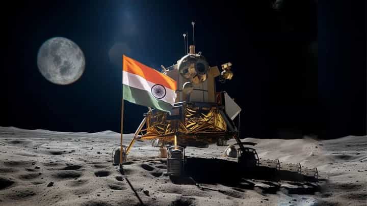 भारताचं चांद्रयान-३ चंद्रावर कसं उतरलं तुम्ही पाहिलं का? इस्त्रोनं केला व्हिडीओ शेअर भारताचं चांद्रयान-३ चंद्रावर कसं उतरलं तुम्ही पाहिलं का? इस्त्रोनं केला व्हिडीओ शेअर