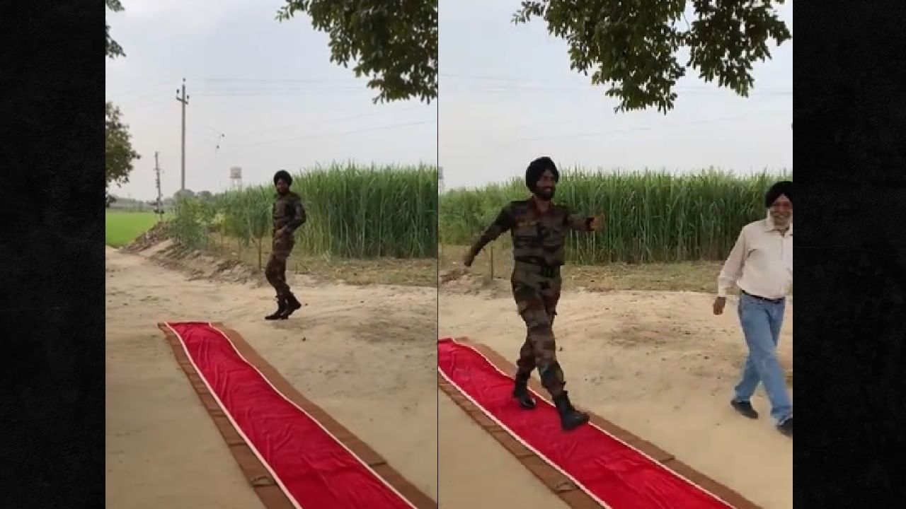 साऱ्यांना भावला भारतीय सैनिकाचा हा व्हिडीओ, Anand Mahindra म्हणाले यापेक्षा सुंदर काहीच नाही