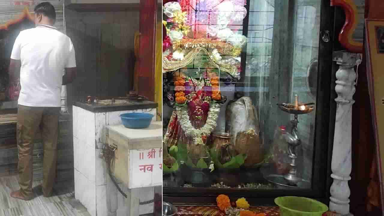 मंदिरातील महत्त्वाच्या वस्तूंवर चोरट्यांनी मारला डल्ला, परिसरातील नागरिक आक्रमक