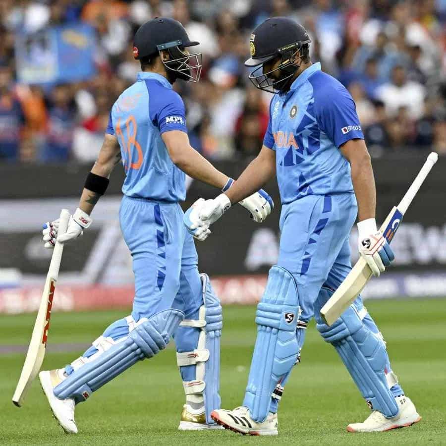 आयसीसी टी20 वर्ल्डकप 2022 स्पर्धेत भारताचं उपांत्य फेरीत आव्हान संपुष्टात आलं. त्यानंतर रोहित शर्मा आणि विराट कोहली एकही टी20 आंतरराष्ट्रीय सामना खेळले नाहीत. 10 नोव्हेंबर 2022 रोजी इंग्लंडने उपांत्य फेरीत भारताचा 10 गडी राखून पराभव केला होता.