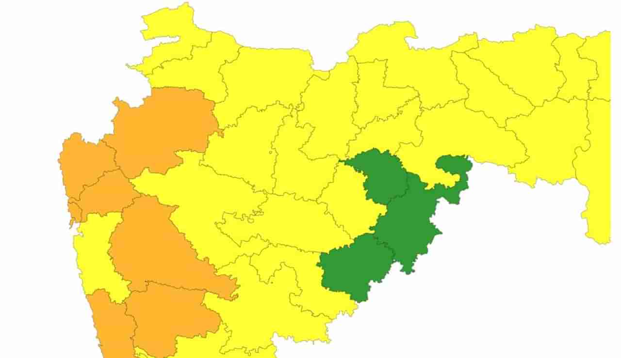 Rain : राज्यात अनेक ठिकाणी संततधार, सहा जिल्ह्यांना आज ऑरेंज अलर्ट