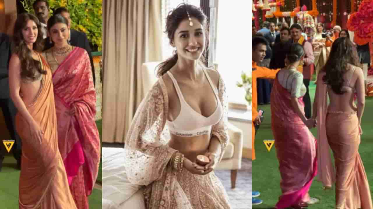 Disha Patani | बाप्पाच्या दर्शनाला जाताना असे कपडे का घालावेत? दिशा पटानी जोरदार ट्रोल