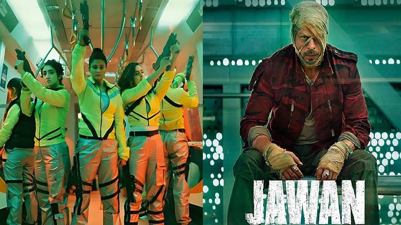Jawan सिनेमातील 'गर्ल गँग'ने वेधलं सर्वांचं लक्ष; 'या' 5 मुलींच्या जोरावर शाहरुख खानने उडवली खळबळ