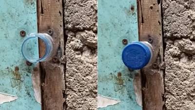 Video : बाटलीच्या झाकणापासून तयार केला दरवाज्याचा लॉक, लोकांना आवडला जुगाड