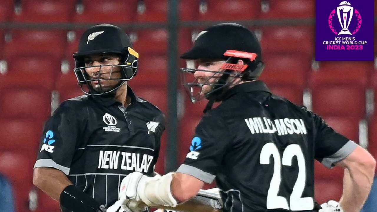 PAK vs NZ : वर्ल्डकप स्पर्धेपूर्वी पाकिस्तानी गोलंदाजीचं पितळ पडलं उघडं, न्यूझीलंडने धु धु धुतला