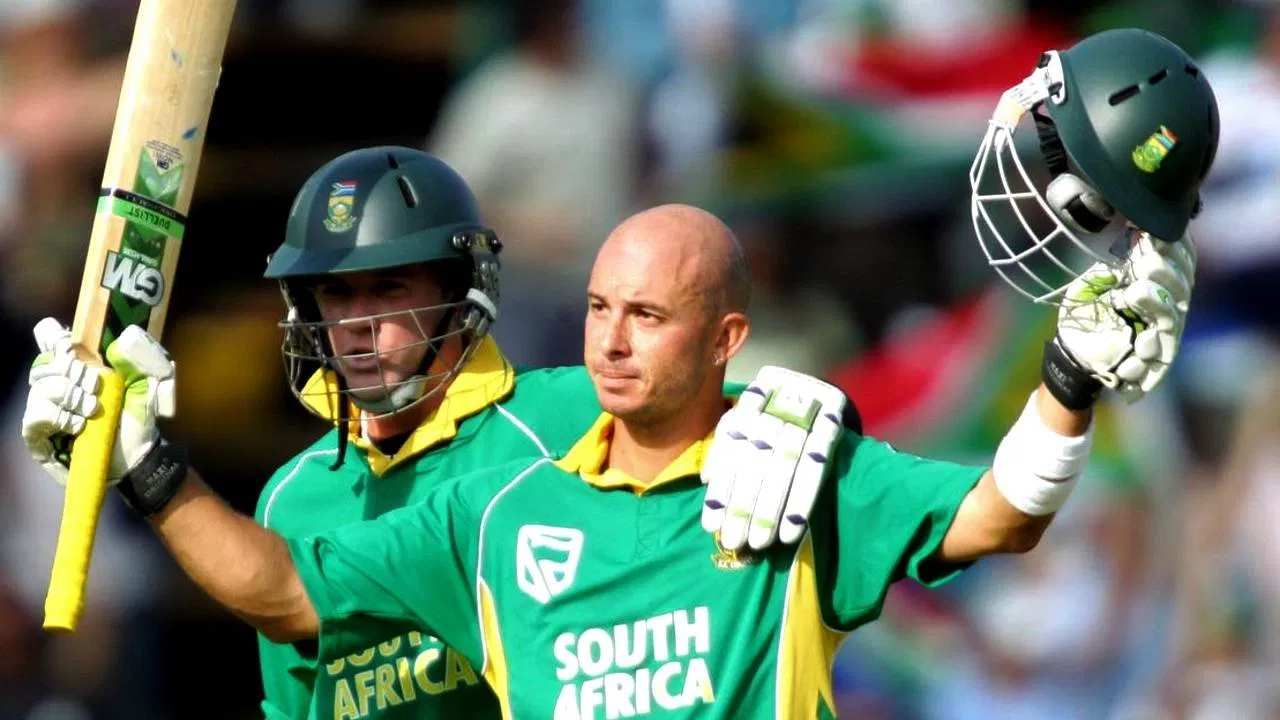 Herschel Gibbs of South Africa hit 6 sixes in a single over in the 2007 ODI World Cup.  This performance was against Dan van Bunge of the Netherlands. 