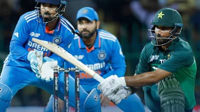 IND vs PAK : भारताकडून मोठ्या फरकाने पराभूत झाल्यानंतर बाबर आझमने फोडलं असं खापर, म्हणाला..