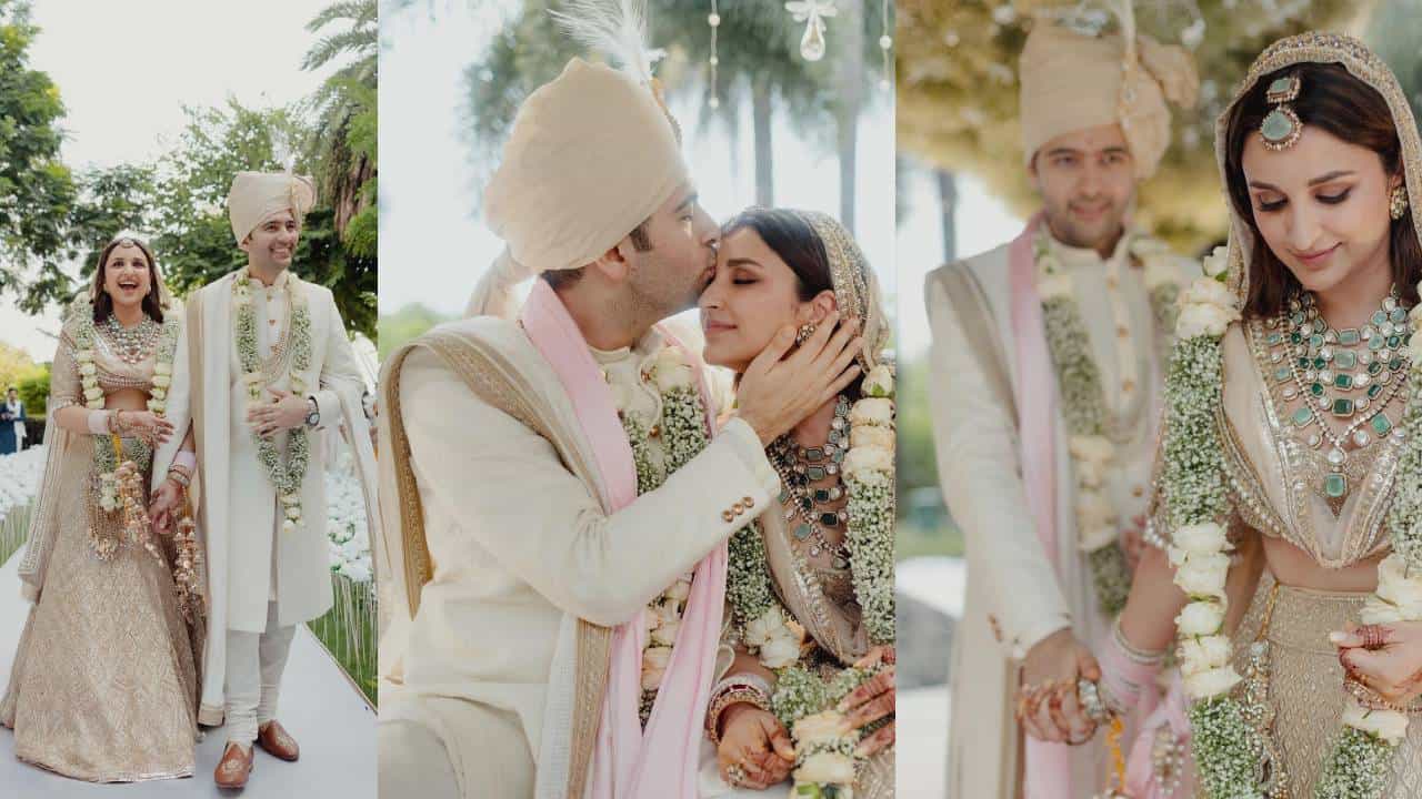 अभिनेत्री परिणीती चोप्रा आणि आपचे नेते राघव चड्ढा यांनी 24 सप्टेंबर रोजी उदयपूरमधल्या 'द लीला पॅलेस'मध्ये लग्नगाठ बांधली. राजस्थान हे अनेक सेलिब्रिटींचं आवडतं ठिकाण आहे. परिणीतीच्या आधी याठिकाणी आणखी कोणत्या सेलिब्रिटींनी लग्न केलं, ते पाहुयात..