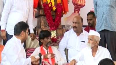 दिखाव्यासाठी इथे आलो नाहीय, संभाजी भिडे मनोज जरांगे पाटील यांना काय म्हणाले?