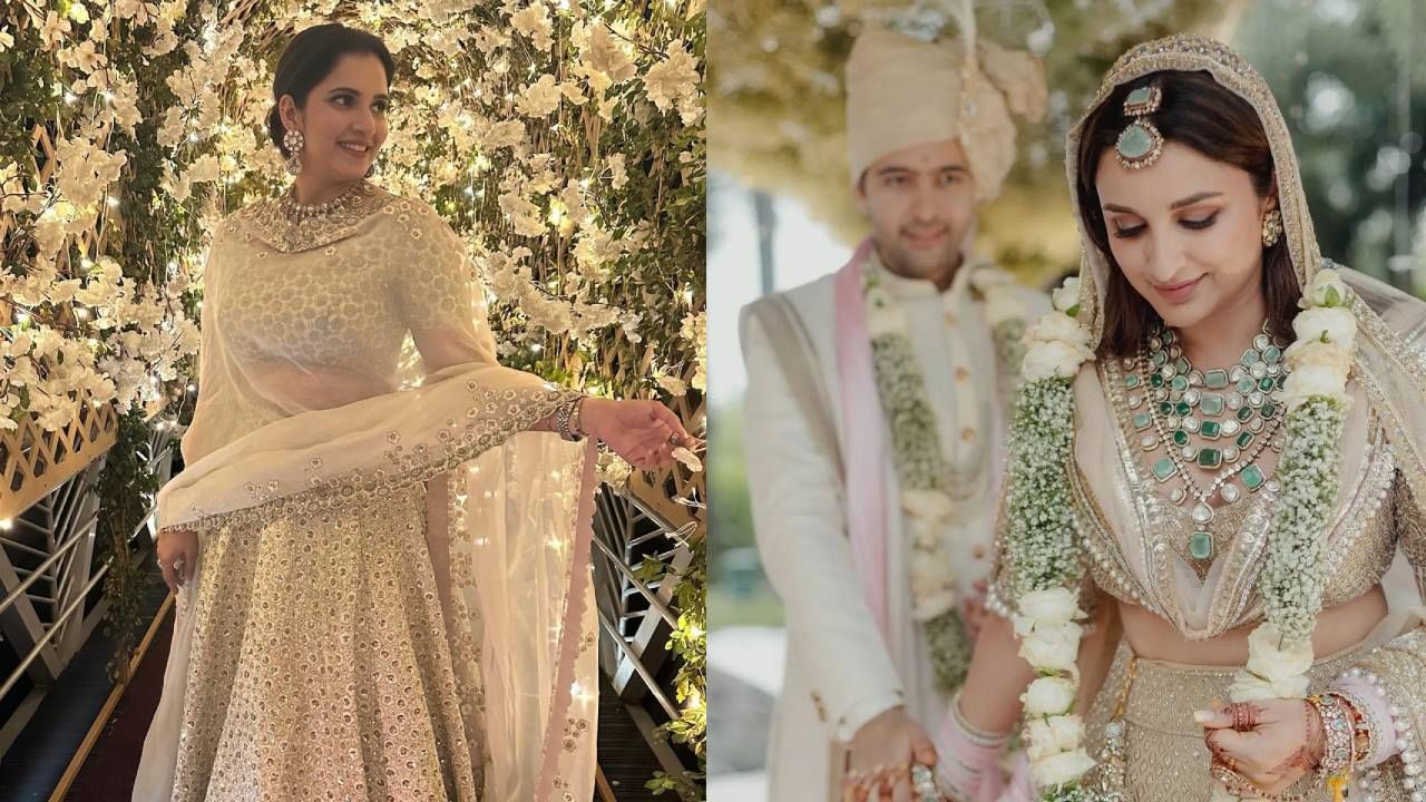 Sania Mirza : परिणीतीच्या लग्नात खास मैत्रीण सानिया मिर्झाकडून सर्वांत मोठी भेट