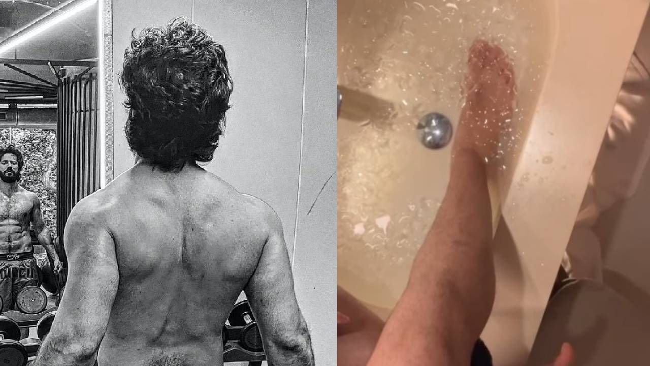 चित्रपटाच्या सेटवर बाॅलिवूडच्या 'या' अभिनेत्याला गंभीर दुखापत, व्हिडीओ पाहून चाहते हैराण, थेट पायाला