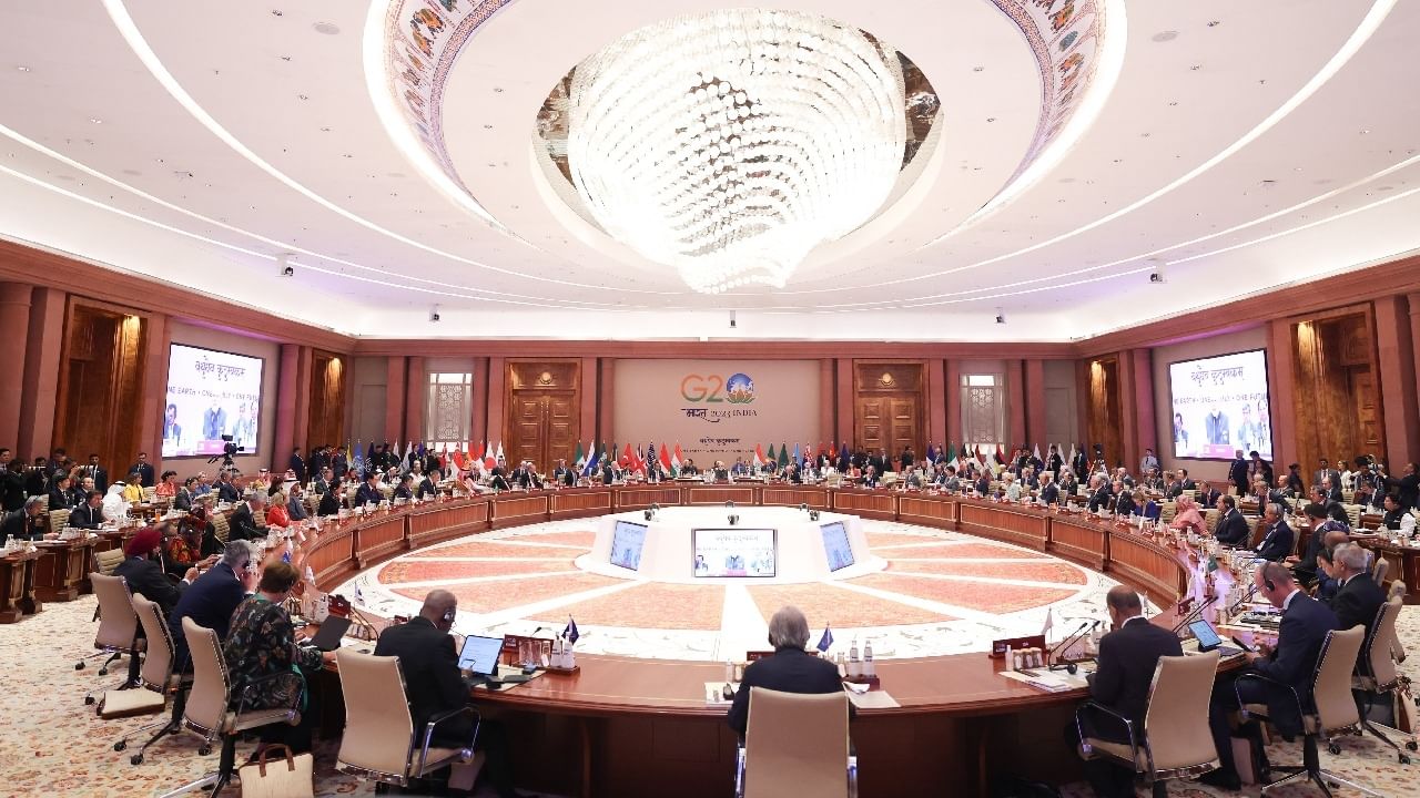 G-20 New Delhi Summit 2023 : शिखर परिषदेच्या पहिल्या 'वन अर्थ' सत्रात नेमकी कोणत्या मुद्द्यांवर चर्चा?; वाचा...