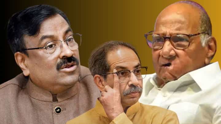 'महाराष्ट्र पेटवून शेकवायला निघाले...', शरद पवार यांच्यावर कुणी केला हा हल्लाबोल 'महाराष्ट्र पेटवून शेकवायला निघाले...', शरद पवार यांच्यावर कुणी केला हा हल्लाबोल
