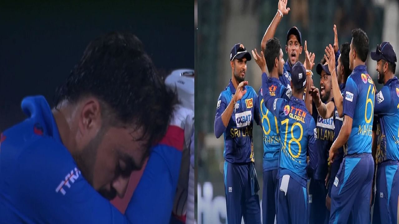 AFG vs SL अफगाणिस्तानचं स्वप्न 2 धावांनी भंग, श्रीलंकेचा सनसनाटी विजय