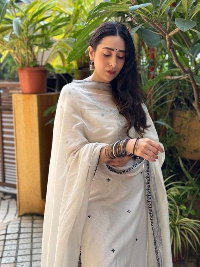 पारंपरिक लूकमध्ये Karisma Kapoor हिच्या घायाळ अदा पारंपरिक लूकमध्ये Karisma Kapoor हिच्या घायाळ अदा