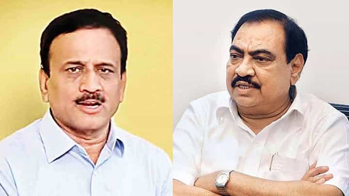 एकनाथ खडसे बावचळले, त्यांच्याकडे पायात चप्पल घालायला पैसे नाहीत; गिरीश महाजन यांची जहरी टीका एकनाथ खडसे बावचळले, त्यांच्याकडे पायात चप्पल घालायला पैसे नाहीत; गिरीश महाजन यांची जहरी टीका
