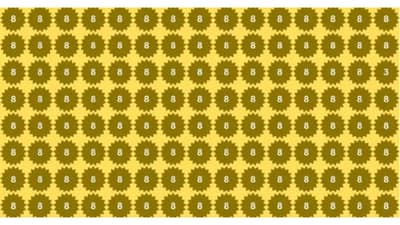 या चित्रात तुम्हाला 3 हा आकडा शोधायचाय, उत्तर सापडलं?