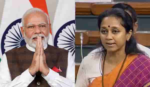 खासदार सुप्रिया सुळे यांनी केलं PM मोदींचं कौतूक, या 2 दिवंगत भाजप नेत्यांची काढली आठवण