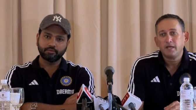 ODI World Cup 2023 Video : पत्रकार परिषदेत रोहित शर्मा याला असा प्रश्न विचारताच संतापला, स्पष्टच म्हणाला की...