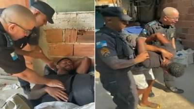 रोमँटिक अरेस्ट! बरोबर वाचलंत, चोर झालाय Romantically अटक Video Viral