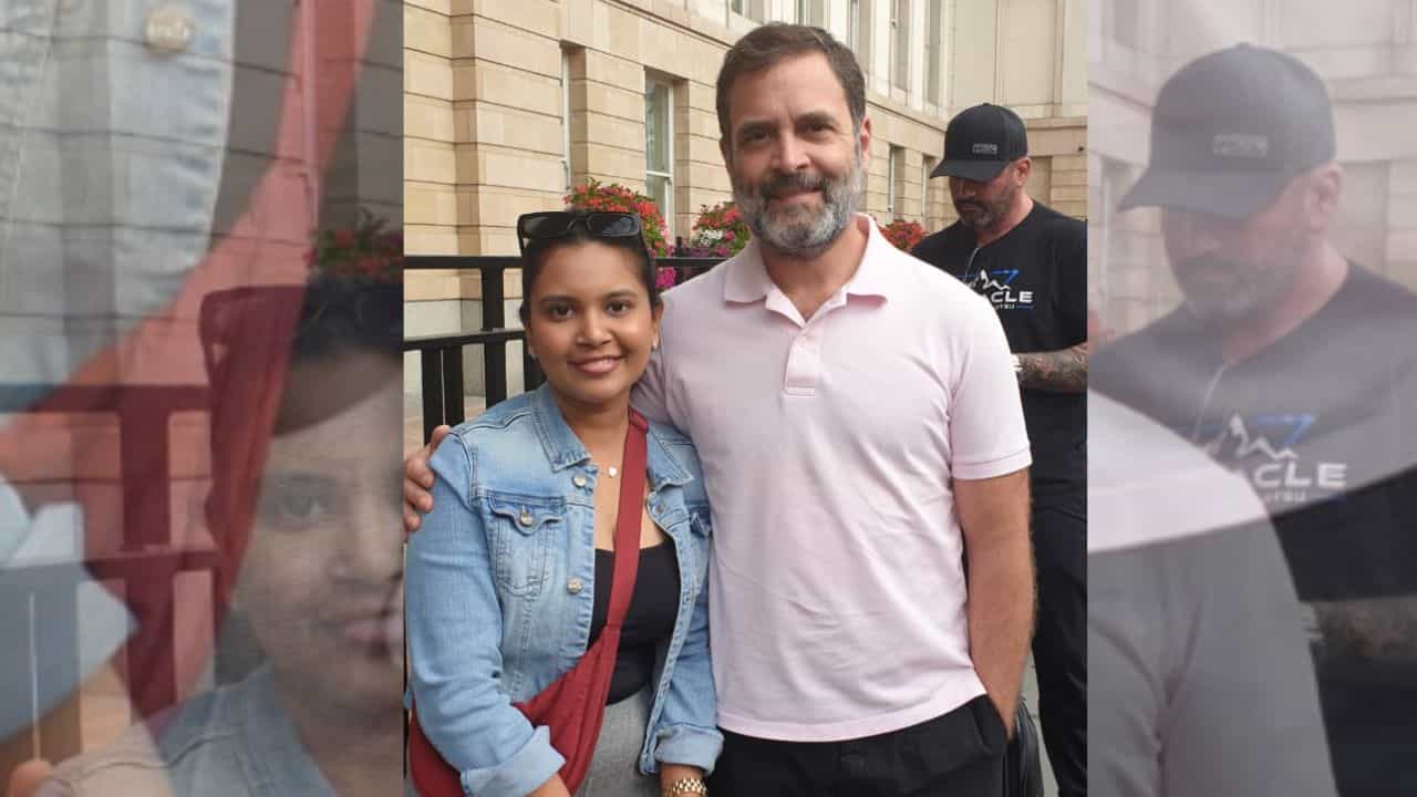 संजय राऊत यांची कन्या विधिता आणि राहुल गांधी लंडनमध्ये समोरासमोर, अचानक भेट, नेमकं काय घडलं?