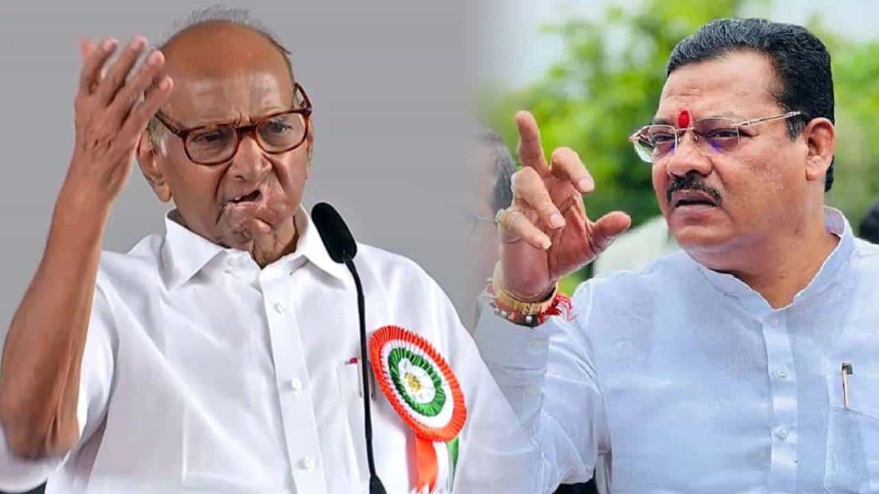 Sanjay Shirsat यांचा शरद पवार यांच्यावर निशाणा; म्हणाले, 'तुम्ही तर खुनी आहात'