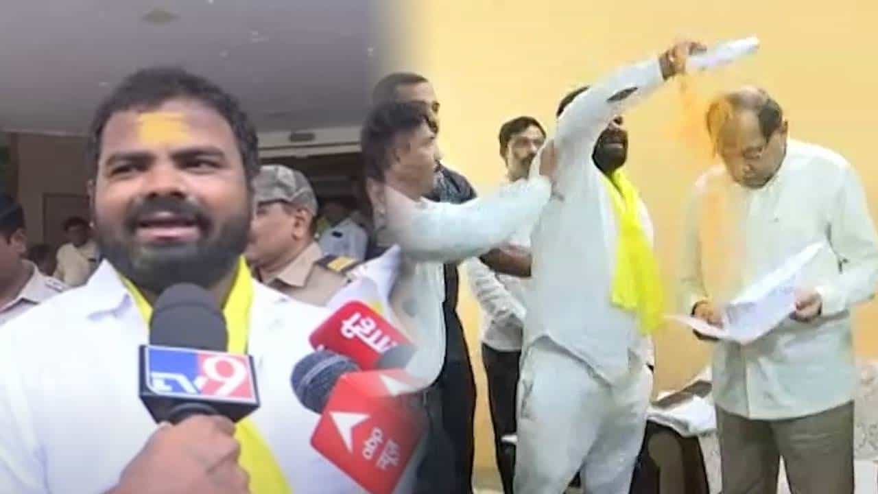 सोलापूरमध्ये विखे पाटील यांच्या अंगावर उधळला भंडारा, धनगर समाजातील आंदोलक आक्रमक, म्हणाले...