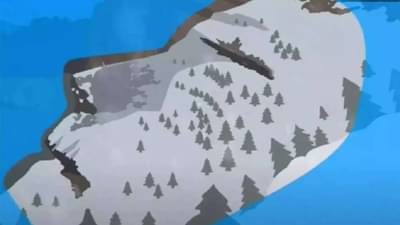 या चित्रात तुम्हाला आधी काय दिसतंय? चेहरा की डोंगर?