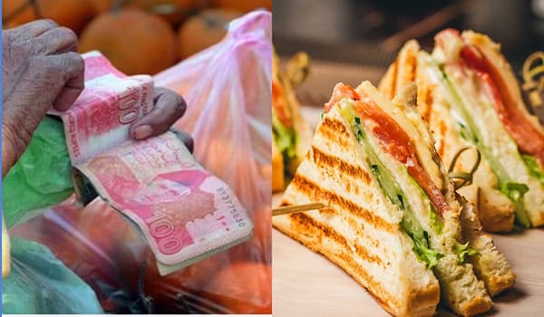 पाकिस्तान आर्थिक संकटात, पाहा कोणावर आली 3 इंचचे सँडविच विकण्याची वेळ