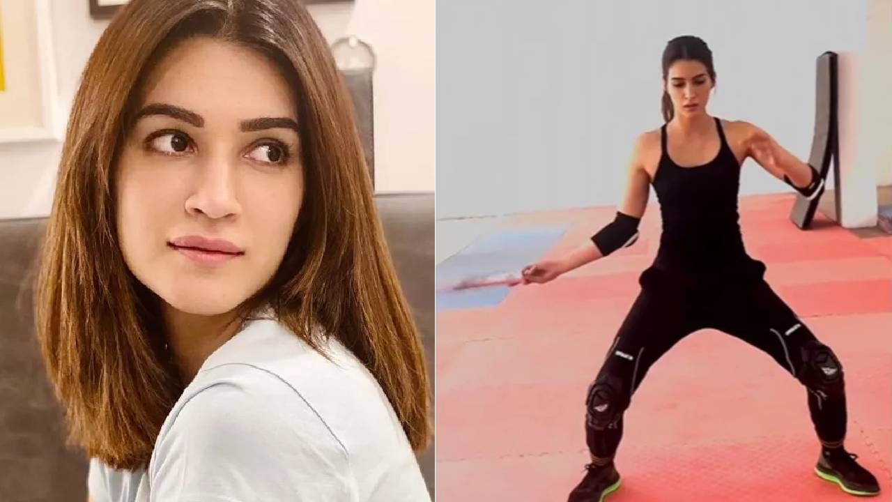 Kriti Sanon | क्रिती सनॉन अनेक वेळा जखमी, अभिनेत्री घेतंय कठोर परिश्रम, गणपत चित्रपटातील