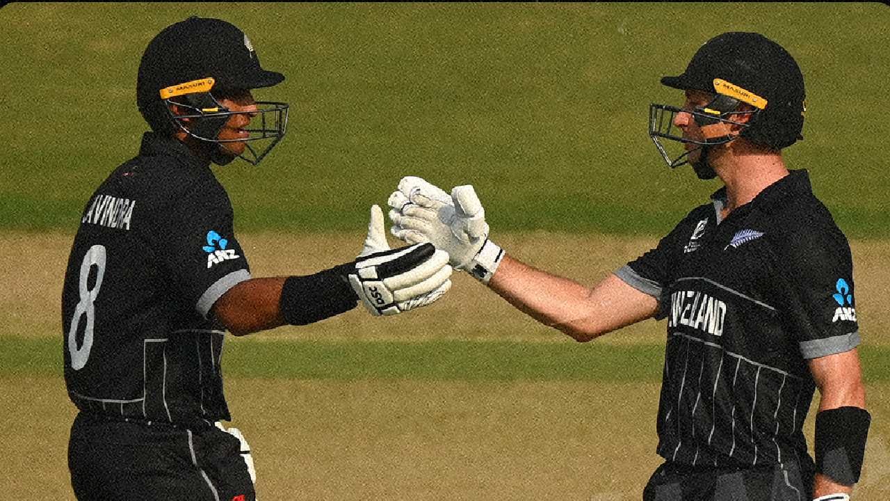 NZ vs NED : न्यूझीलंडची विजयी घोडदौड सुरुच, दुसऱ्या सामन्यात नेदलँडचा 99 धावांनी पराभव NZ vs NED : न्यूझीलंडची विजयी घोडदौड सुरुच, दुसऱ्या सामन्यात नेदलँडचा 99 धावांनी पराभव