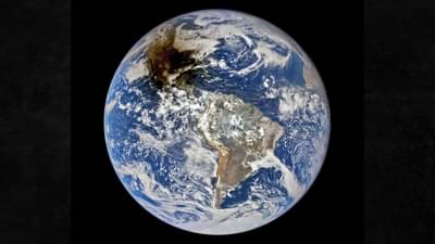 पृथ्वीच्या एका भागात कसा पसरला अंधार, अंतराळ स्थानकातून NASA ने घेतलेल्या या फोटोचे रहस्य काय ?