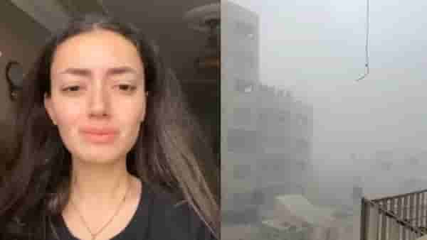 बाहेर बॉम्बवर्षाव होतोय, घरात अडकलेल्या गाझाच्या मुलीने शेअर केला खतरनाक Video
