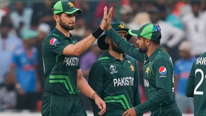 World Cup 2023, PAK vs SL : हैदराबादमध्ये पाकिस्तानच्या समर्थनार्थ घोषणाबाजी! व्हायरल व्हिडीओमुळे खळबळ