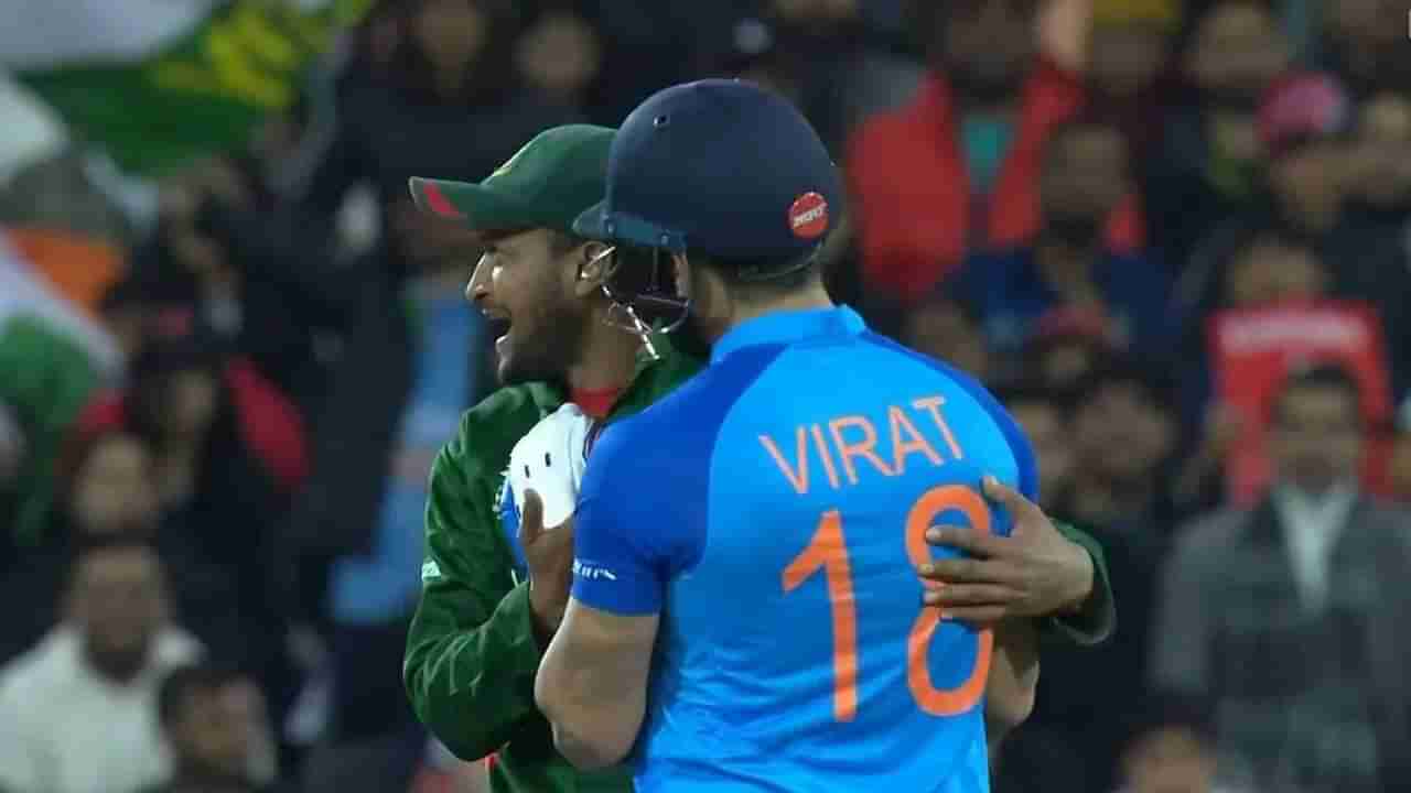 IND vs BAN : विराट कोहलीबाबत असं काय बोलून गेला शाकिब अल हसन, सोशल मीडियावर चर्चांना उधाण