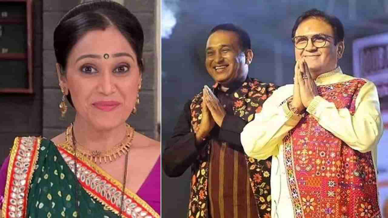 TMKOC : नवरात्रीच्या कार्यक्रमात जेठालालसोबत दिसला सुंदर; चाहत्यांनी विचारलं दयाबेन कधी येणार?