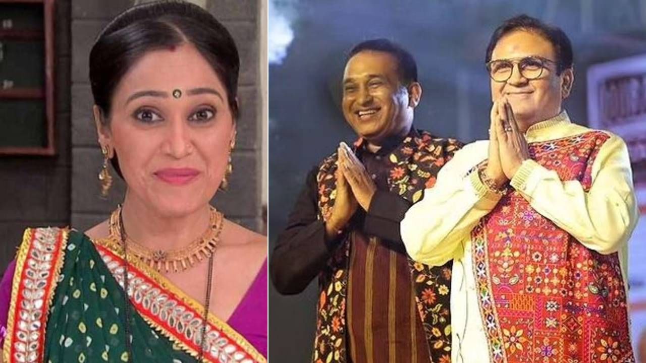 TMKOC : नवरात्रीच्या कार्यक्रमात जेठालालसोबत दिसला सुंदर; चाहत्यांनी विचारलं 'दयाबेन कधी येणार?'