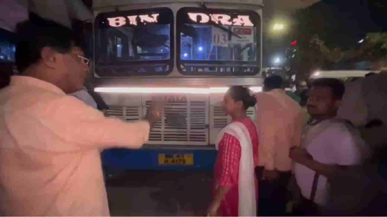 Thane Bus Accident : ठाण्यात रात्रीच्यावेळी थरार... खासगी बस थेट घरात घुसली, त्यानंतर जे घडलं त्याने...